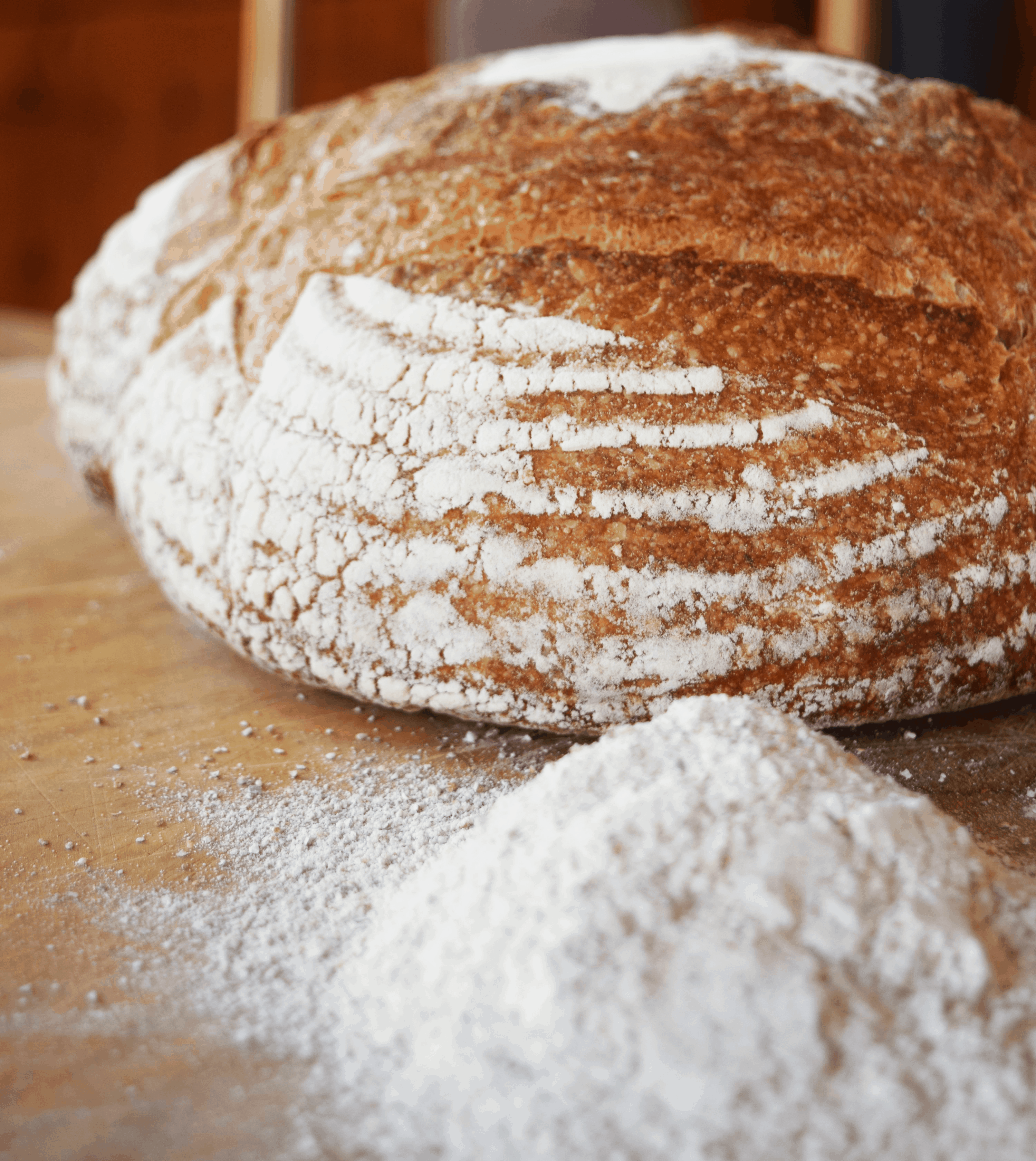 EDME rye flour and rye sourdough - rye flour contains twice as much fibre as wheat flour (edited)