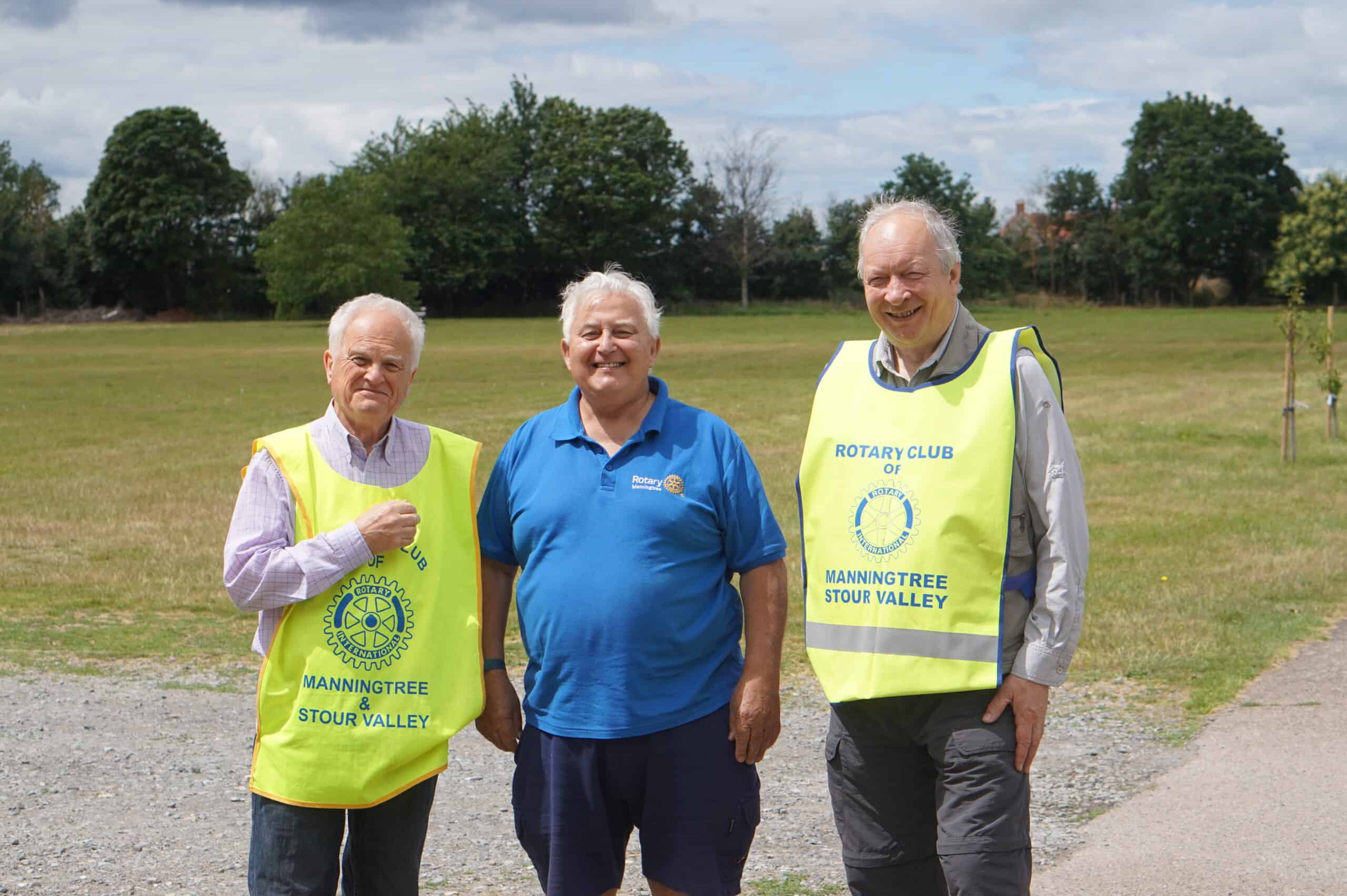 Rotary Club members - supporting at the event